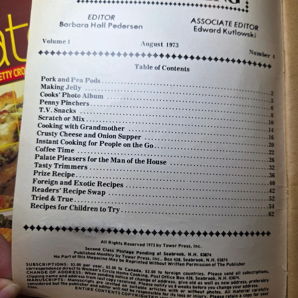 Vintage Betty Crocker Potato Recipes and Womens Circle Home Cooking 1973 1981